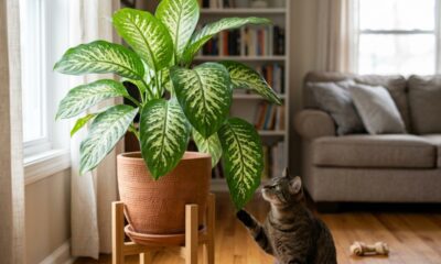 As plantas decorativas que são lindas, mas altamente perigosas para pets em casa
