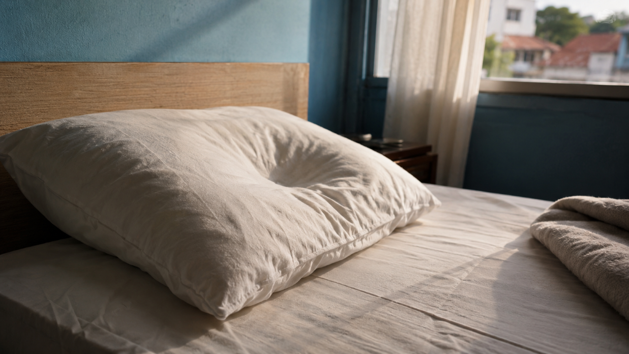 O hábito simples que acaba com o travesseiro mais rápido e pode explicar seu desconforto ao dormir