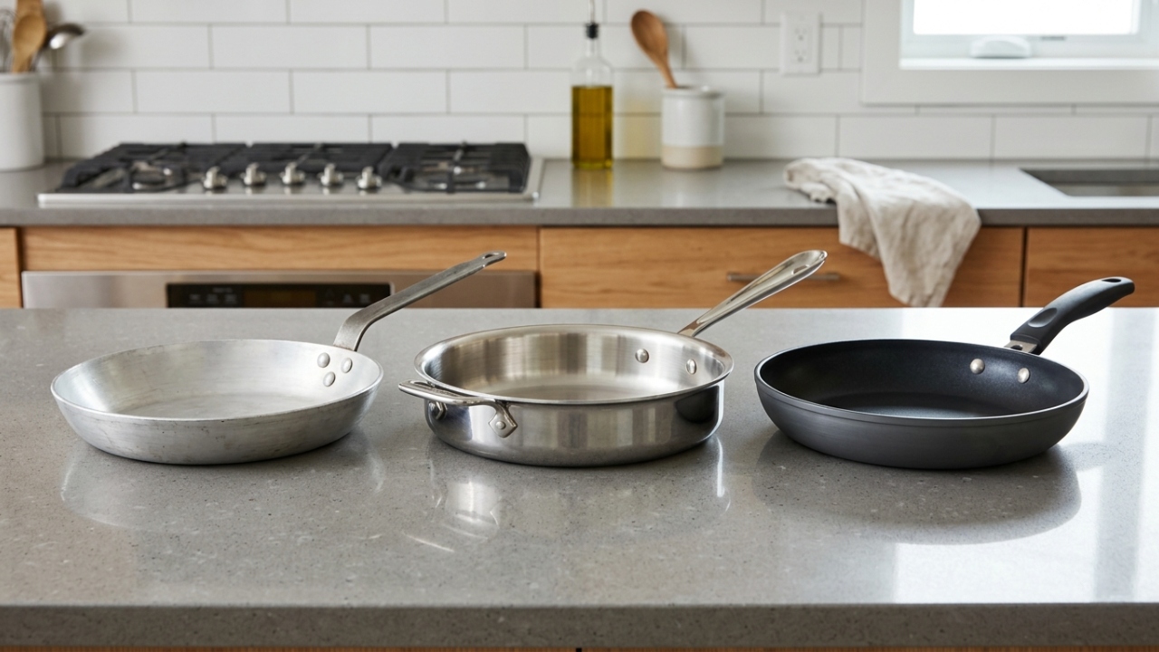 Qual a melhor panela para o dia a dia: alumínio, inox ou antiaderente?
