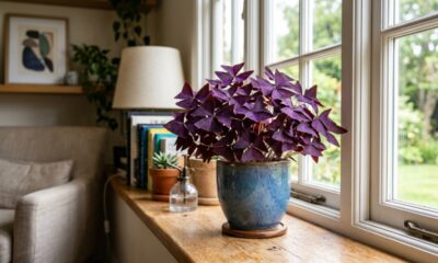Como cuidar do trevo-roxo para deixar as folhas sempre vibrantes, cheias e bonitas