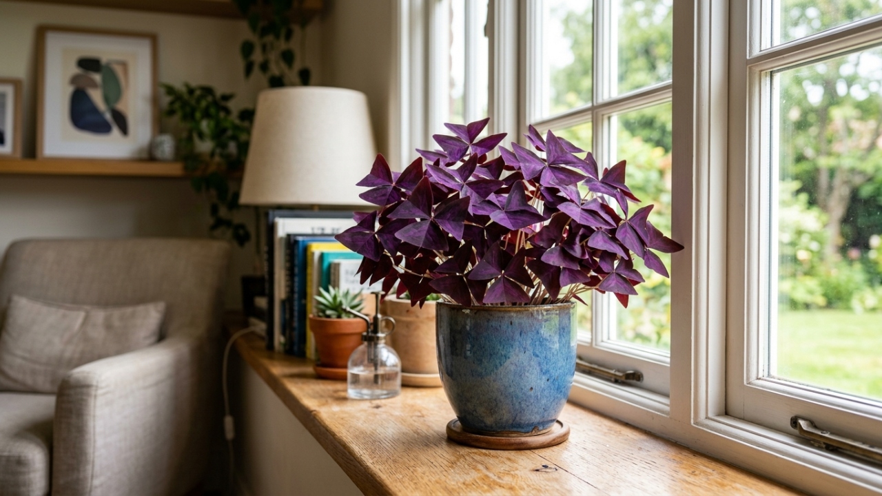 Como cuidar do trevo-roxo para deixar as folhas sempre vibrantes, cheias e bonitas