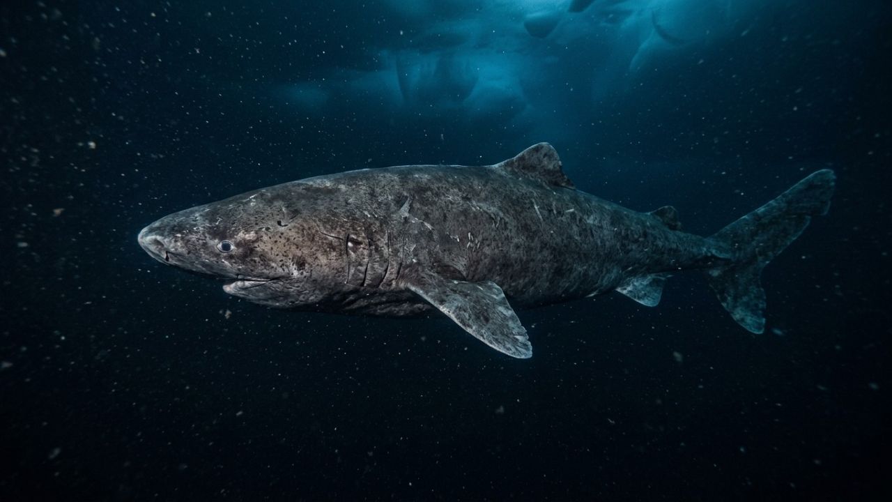 Cientistas fazem descoberta histórica: tubarão de 399 anos, nascido em 1627, é localizado no Oceano Ártico