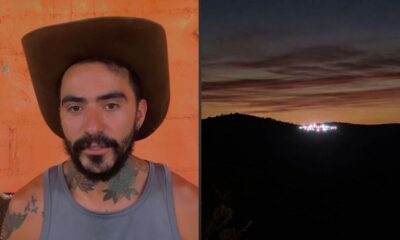 Influenciador do OVNI chora, cabra morta e queima HD: “O próximo serei eu?”