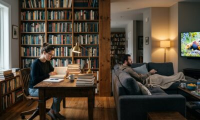 Pessoas que preferem ler a assistir TV buscam por desafios intelectuais para manter o cérebro ativo, segundo a psicologia