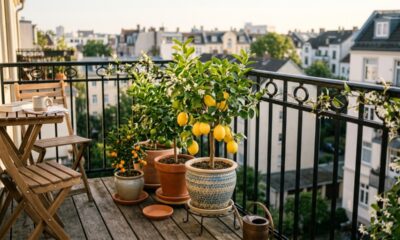 O truque simples que quase ninguém te conta para ter frutas na varanda do apartamento