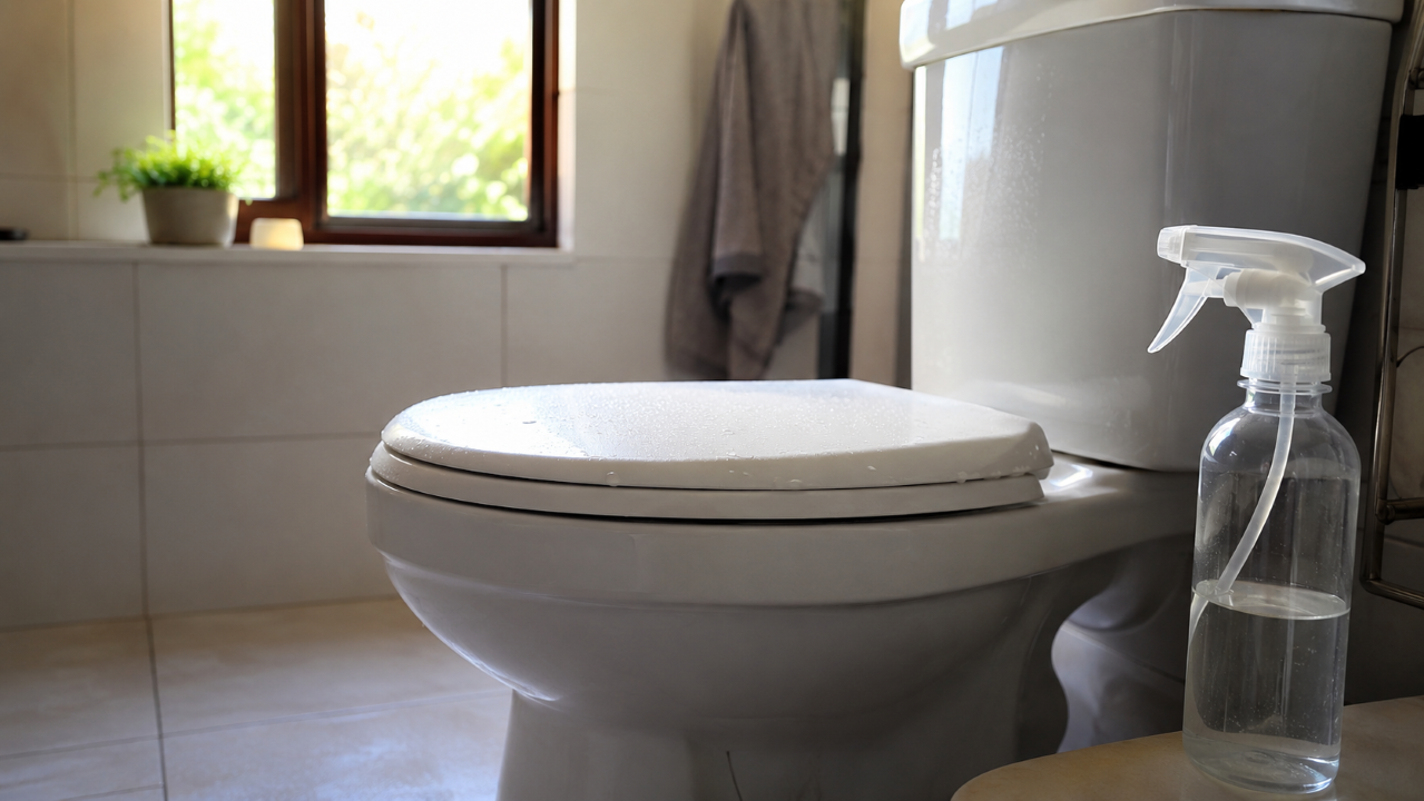 Borrifar água com bicarbonato no vaso sanitário pode ajudar no problema que mais incomoda no banheiro