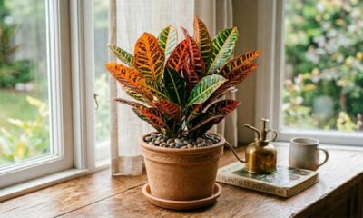 A planta perfeita para quem quer cor o ano todo, que parece estar florida mesmo quando só exibe suas folhas vibrantes