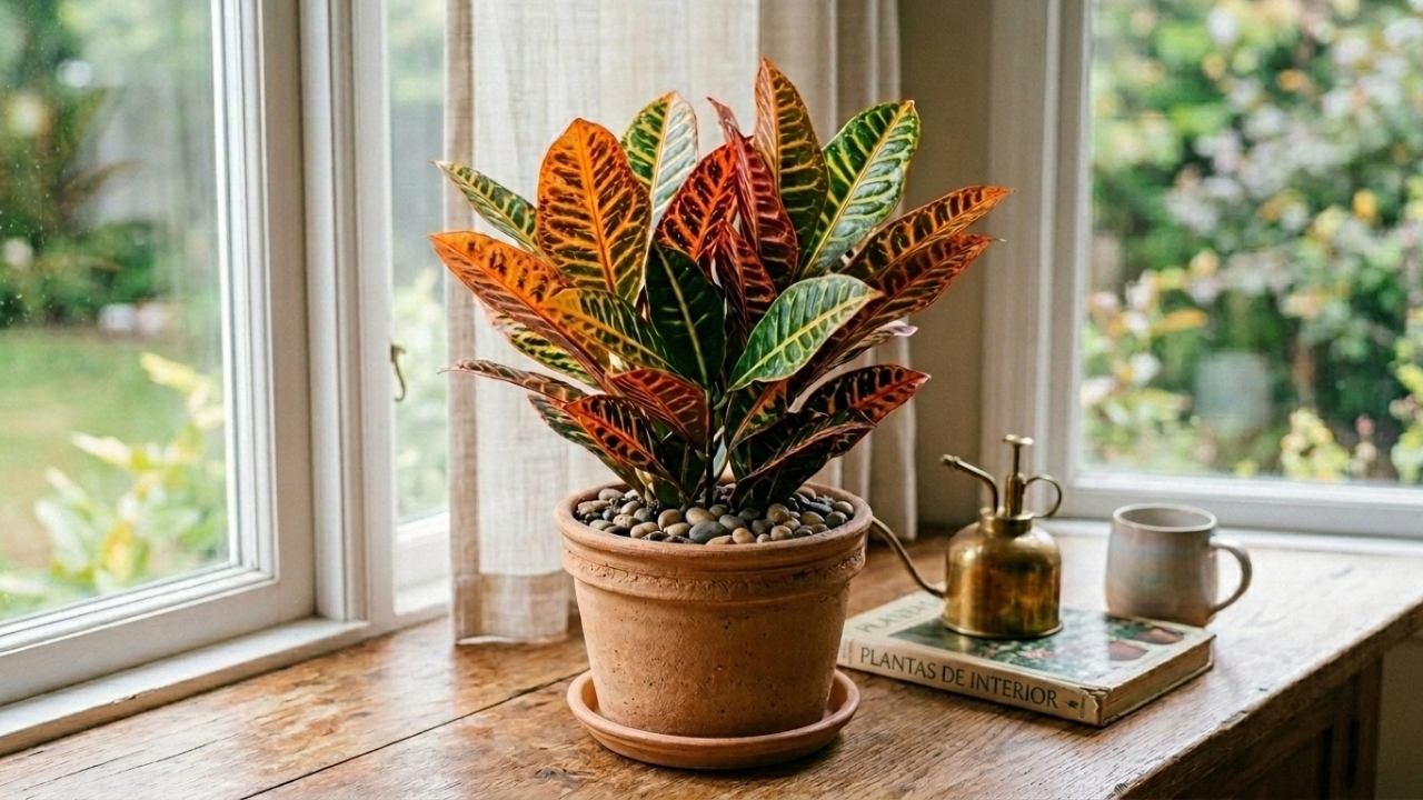 A planta perfeita para quem quer cor o ano todo, que parece estar florida mesmo quando só exibe suas folhas vibrantes