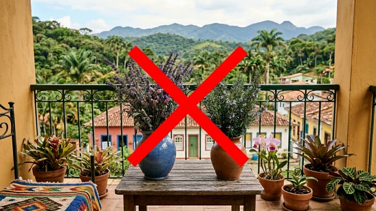 Nem lavanda, nem alecrim: essa planta aromática para varanda fica florida e perfumada por mais tempo