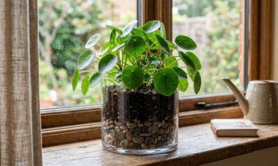 O que colocar no fundo do vaso antes de plantar para ver as folhas explodirem?