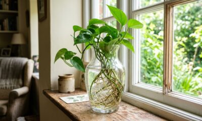 As plantas de interior que crescem na água e deixam qualquer canto da casa mais bonito sem esforço