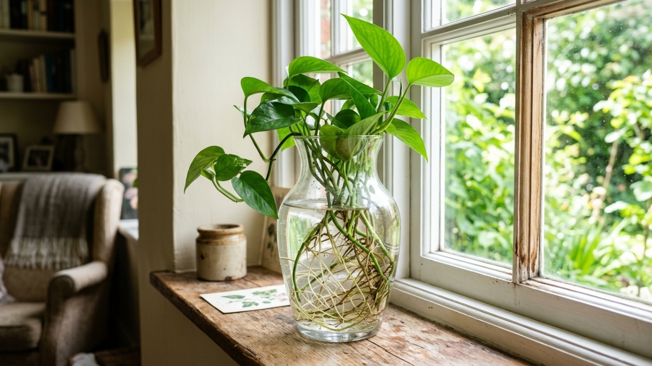 As plantas de interior que crescem na água e deixam qualquer canto da casa mais bonito sem esforço