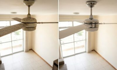 Como tirar poeira do ventilador de teto sem escada e sem espalhar sujeira pela casa