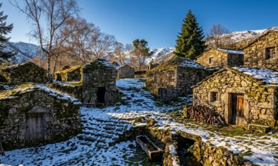 A "aldeia dos hobbits" escondida nas montanhas tem apenas 1 habitante e parece cenário de filme