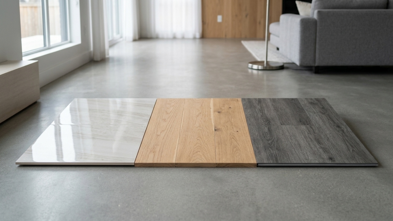 Qual tipo de piso é mais fácil de limpar: porcelanato, madeira ou vinil?