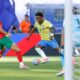 Vinicius Junior em Brasil x Marrocos (Foto: Rafael Ribeiro/CBF)