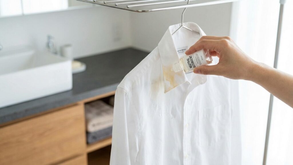 Como remover manchas amarelas das roupas brancas com uma técnica simples que leva apenas alguns minutos
