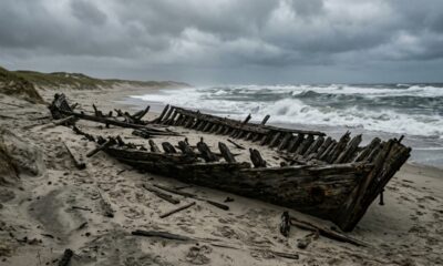 Arqueólogos identificam naufrágio histórico na misteriosa Ilha Sable, conhecida como “cemitério do Atlântico”