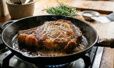 Sem óleo, nem manteiga: tempere seu bife com apenas um ingrediente e consiga um dourado perfeito na frigideira