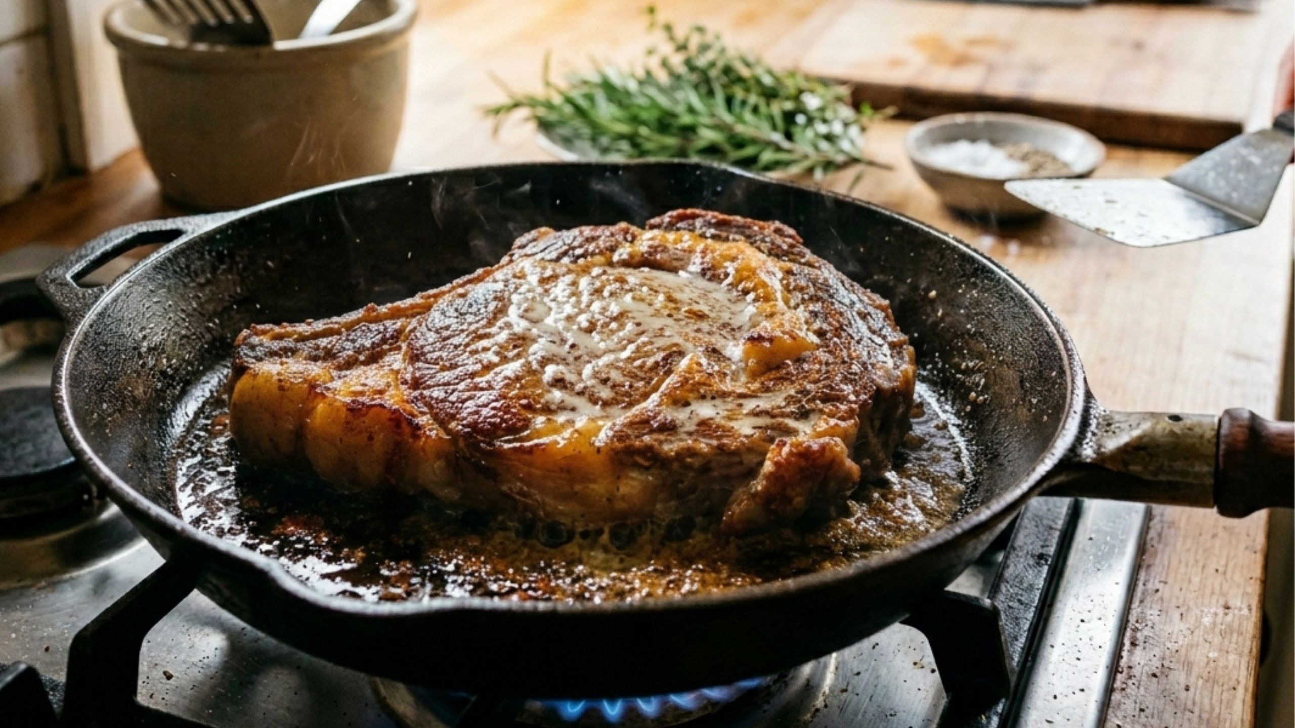 Sem óleo, nem manteiga: tempere seu bife com apenas um ingrediente e consiga um dourado perfeito na frigideira