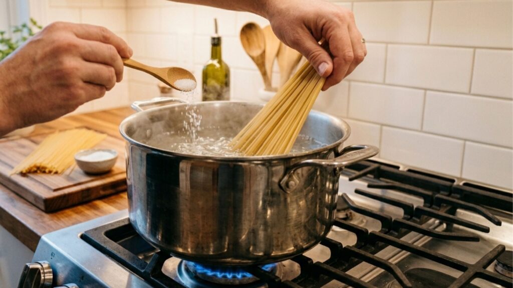 Os chefs afirmam: macarrão perfeito não é só água e sal, o ponto da massa e o molho final fazem toda a diferença