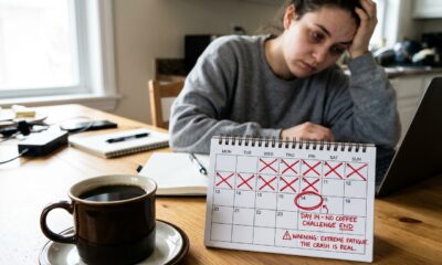 Deixei de tomar café por duas semanas. No início, senti tonturas, depois aconteceu algo que eu não esperava