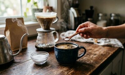 O truque simples no café que pode reduzir o amargor e deixar sua manhã com energia mais equilibrada