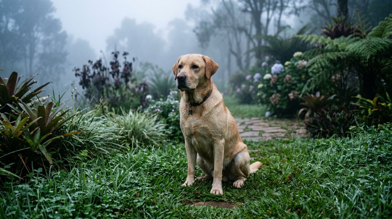 Cão Leal Espera Diariamente Pelo Retorno de Seu Amigo Desaparecido