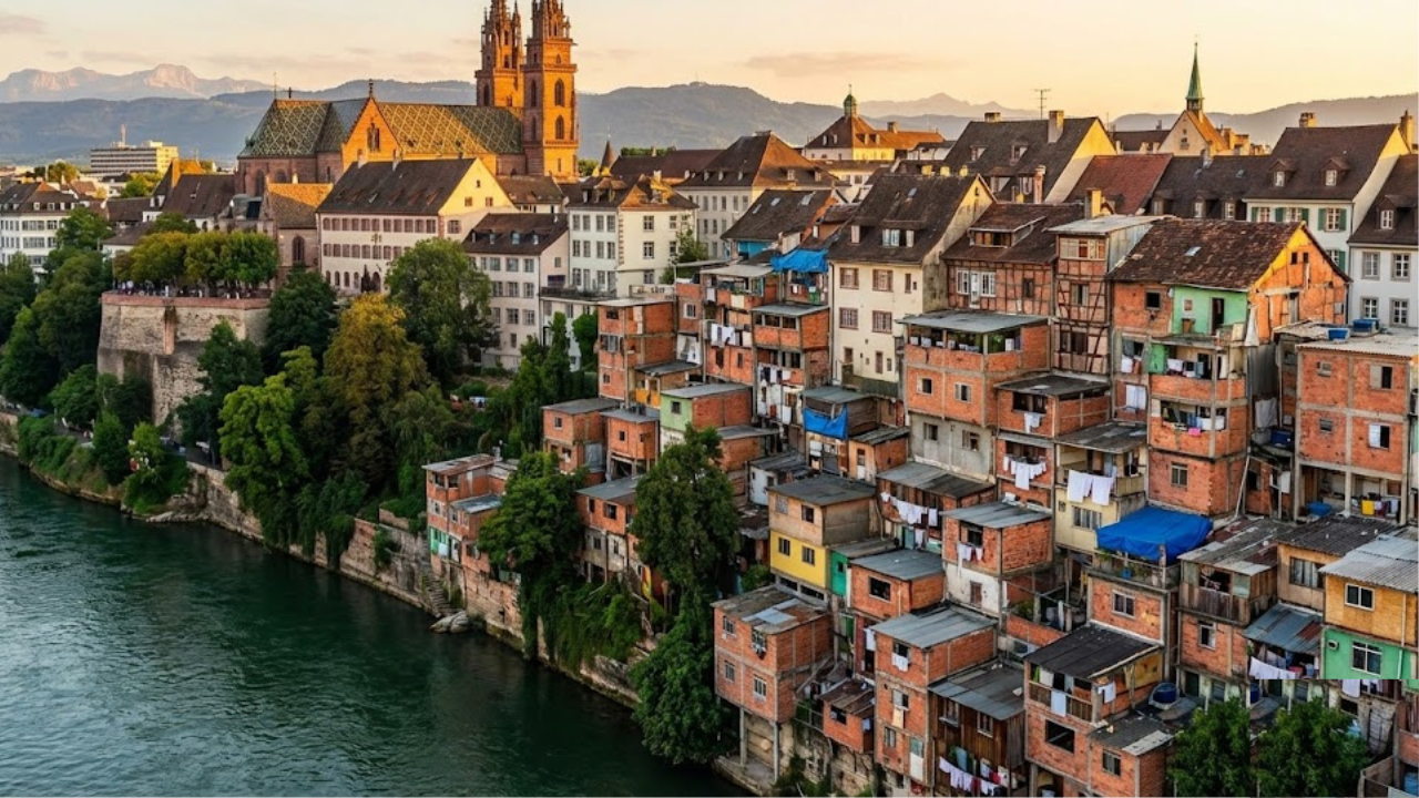 Na Suíça, pobres vivem em “favelas” com uma qualidade de vida superior à de muitas cidades do mundo