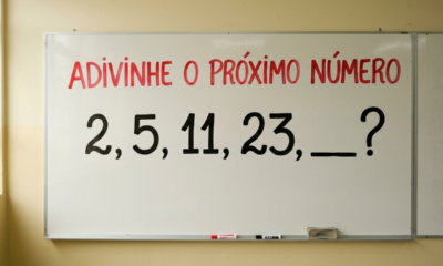 O teste do número que falta: 2, 5, 11, 23, ___? Faz a maioria errar e travar antes da resposta