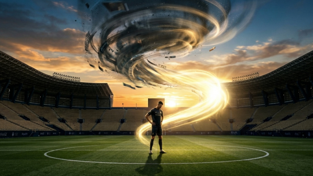 A forte frase de Cristiano Ronaldo: "O seu amor me torna forte, o seu ódio me torna imparável" sobre como converter as críticas em combustível para vencer
