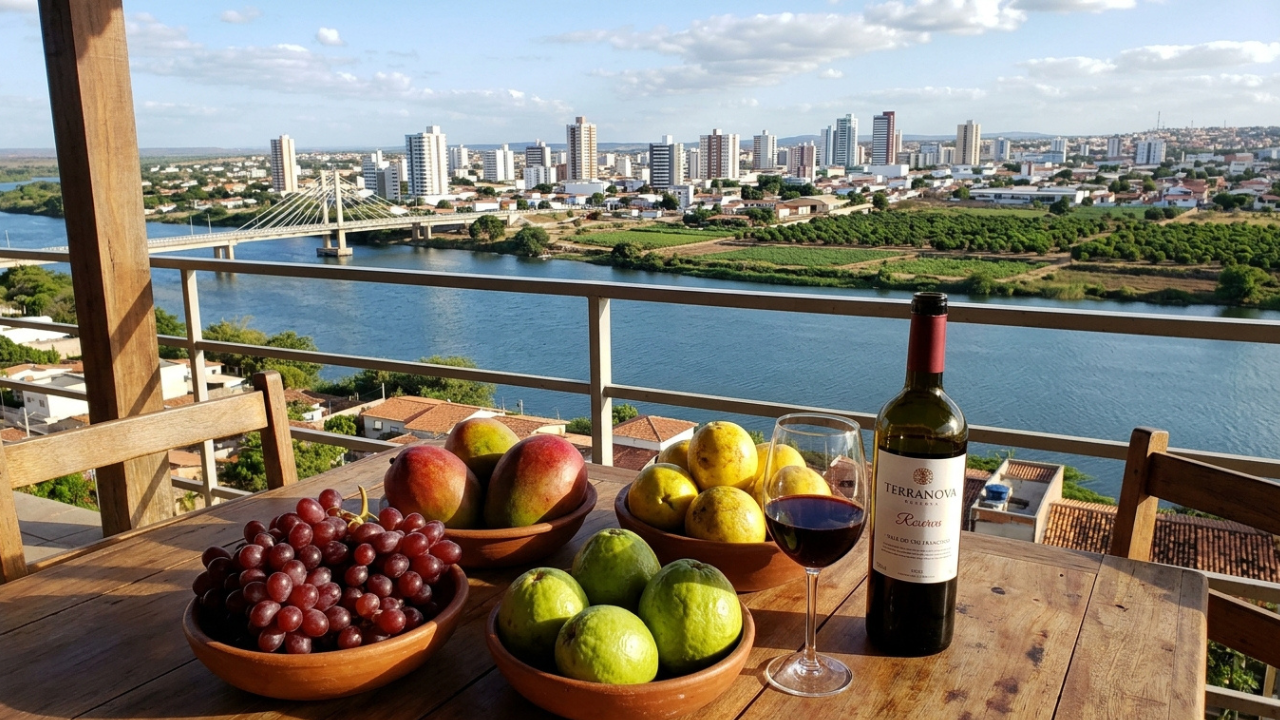 No sertão, onde o mapa aponta “seca”, surge uma cidade que produz 60% das frutas do Brasil e recebeu um selo de vinhos único no mundo