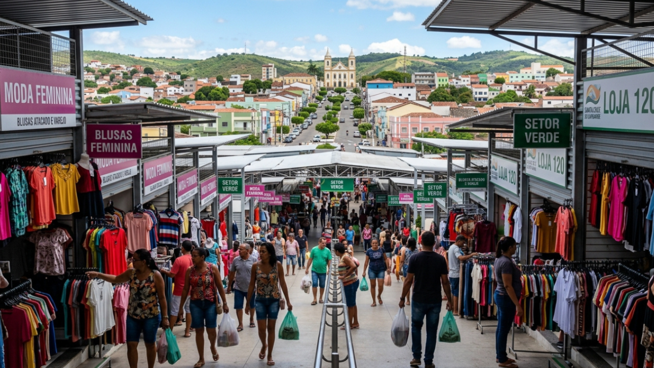 A “Capital das Blusinhas” recebe mais de 100 mil compradores toda semana, movimenta milhões e veste o Brasil inteiro