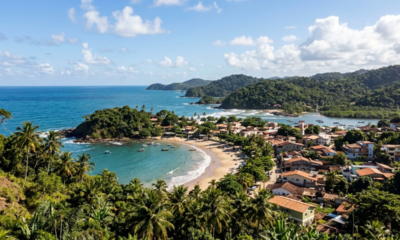 O paraíso do surfe no Nordeste que preserva florestas, praias intocadas e o charme da Costa do Cacau