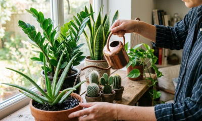 As 5 plantas mais fáceis de manter em casa para quem não tem tempo de regar todos os dias