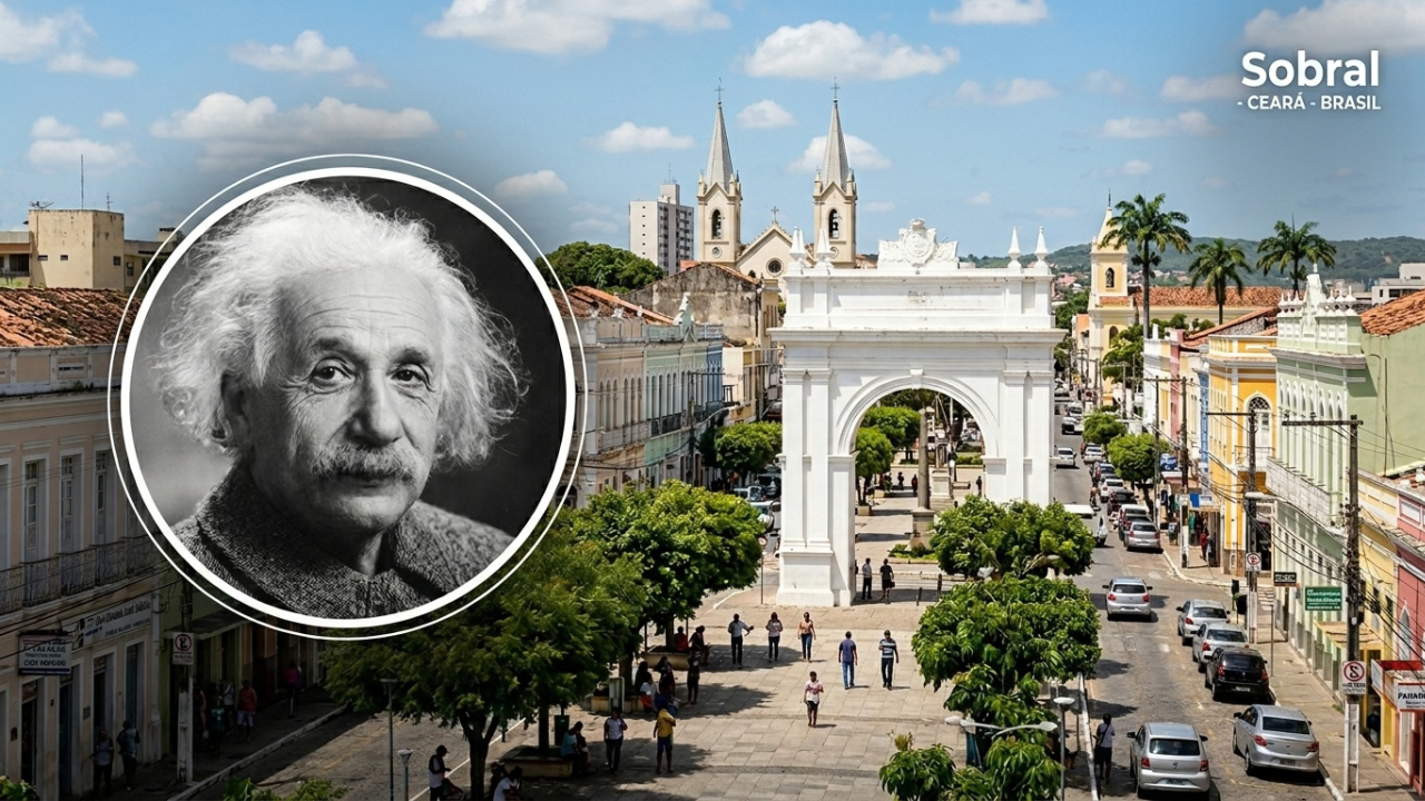 Albert Einstein, físico genial: “a imaginação é mais importante que...” e em 1919 um eclipse no sertão do Nordeste provou que ele estava certo
