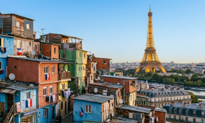 Em Paris, pobres vivem em "favelas" com metrô, fibra óptica, hospital e infraestrutura superior a de muitas cidades pelo mundo