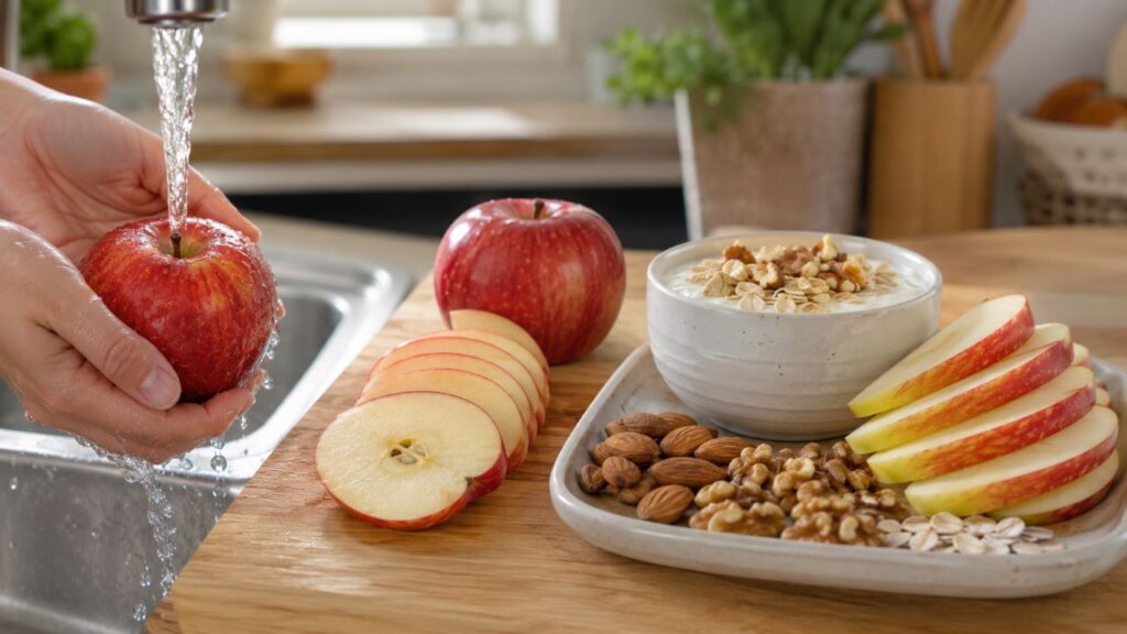 Consumir a fruta inteira preserva fibras e deixa o lanche mais completo