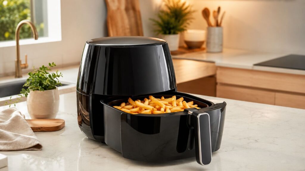 Air fryer ganhou espaço por entregar alimentos dourados e crocantes com praticidade no dia a dia