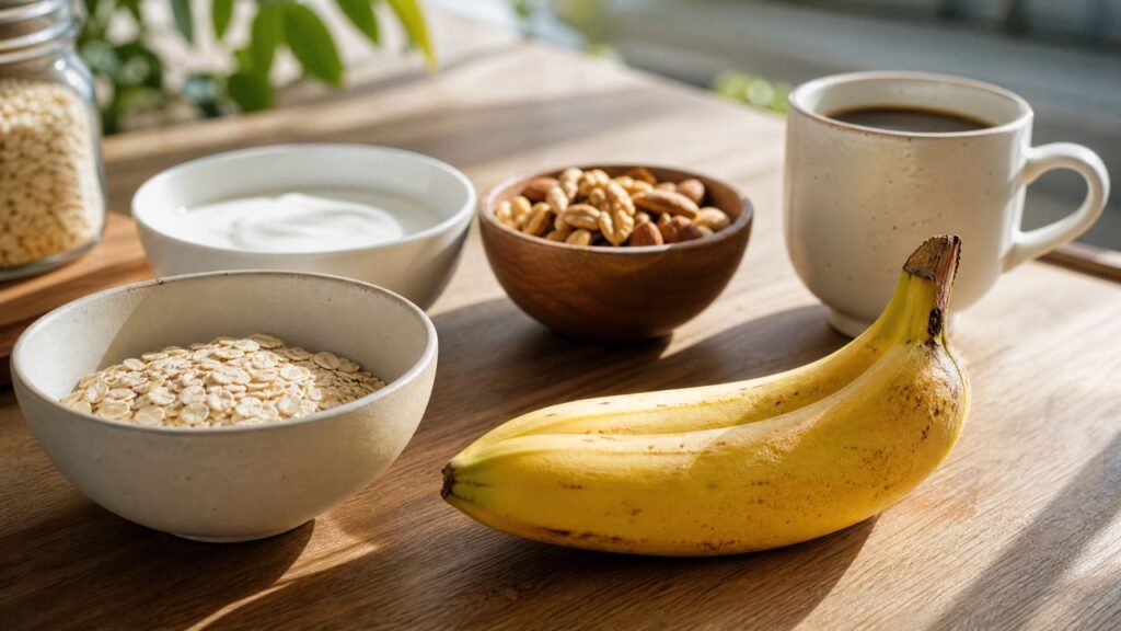 Combinar banana com fibras e proteína ajuda a evitar fome rápida