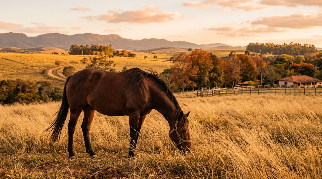 Cavalo ferido surpreende ao se recuperar após chance zero de sobrevivência