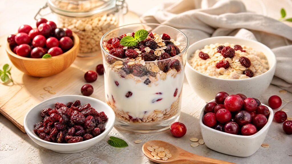 A cranberry pode integrar uma alimentação equilibrada e contribuir para hábitos mais favoráveis à saúde do coração