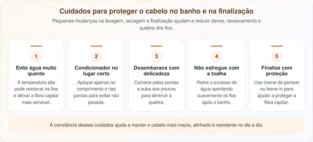 Cabelo ressecado e com pontas duplas? Veja 5 cuidados simples para devolver maciez e brilho aos fios