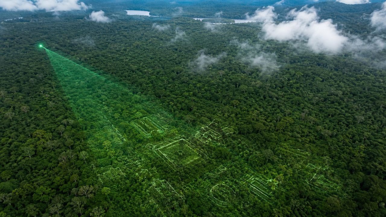 Varredura aérea revelou sinais surpreendentes de ocupação antiga escondidos sob a floresta
