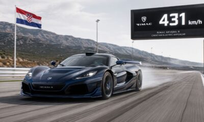 Rimac Nevera R levou os hipercarros elétricos a um novo patamar de velocidade