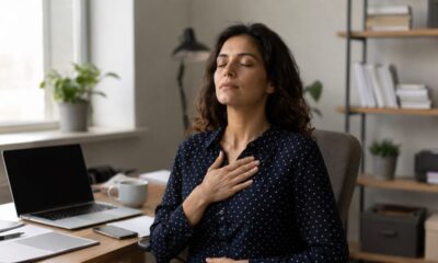 Uma pausa curta para aliviar a tensão mental