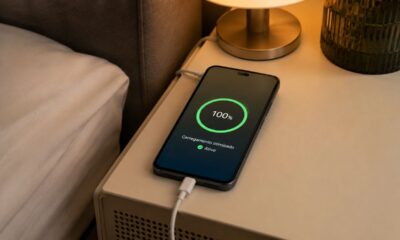 Carregar o celular durante a noite é comum, mas calor e acessórios inadequados podem acelerar o desgaste da bateria