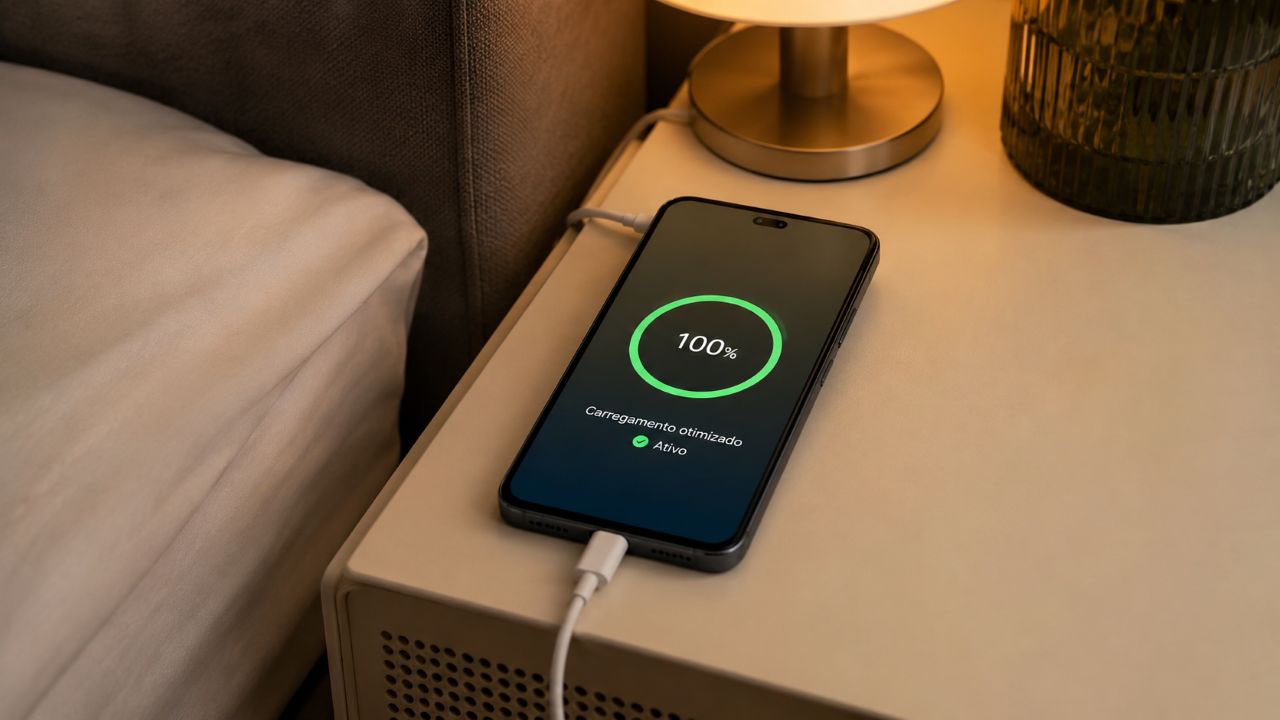Carregar o celular durante a noite é comum, mas calor e acessórios inadequados podem acelerar o desgaste da bateria
