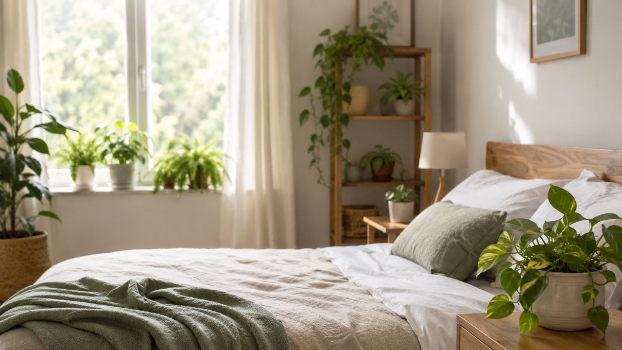 Plantas no quarto podem deixar o ambiente mais leve e acolhedor