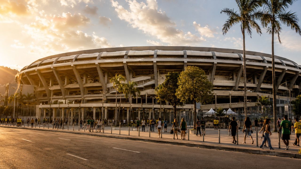 O nome Maracanã nasceu da ligação entre estádio, rio e bairro